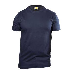 T-shirt maniche corte in cotone 135grammi colore blu  893et-l