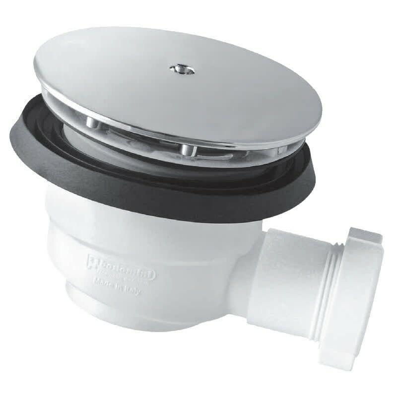 Sifone IDROBRIC per piatto doccia con foro 60 mm e coperchio in ABS