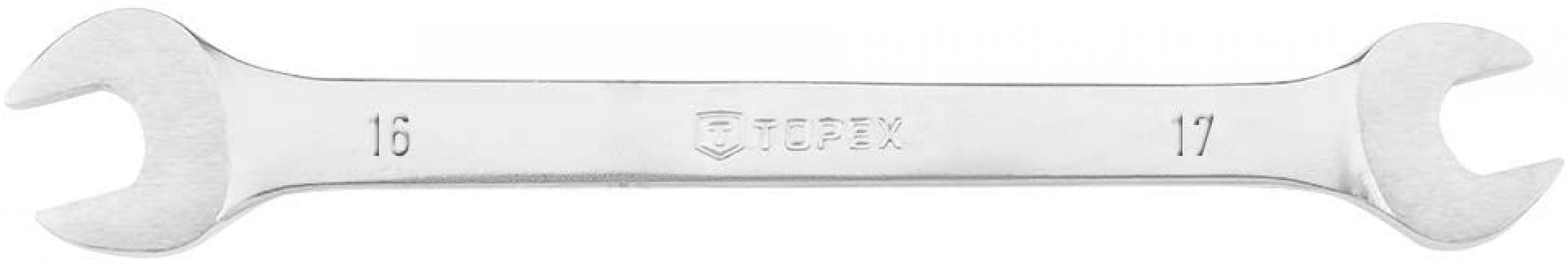 Chiave inglese a doppia apertura TOPEX misure 16 - 17 mm