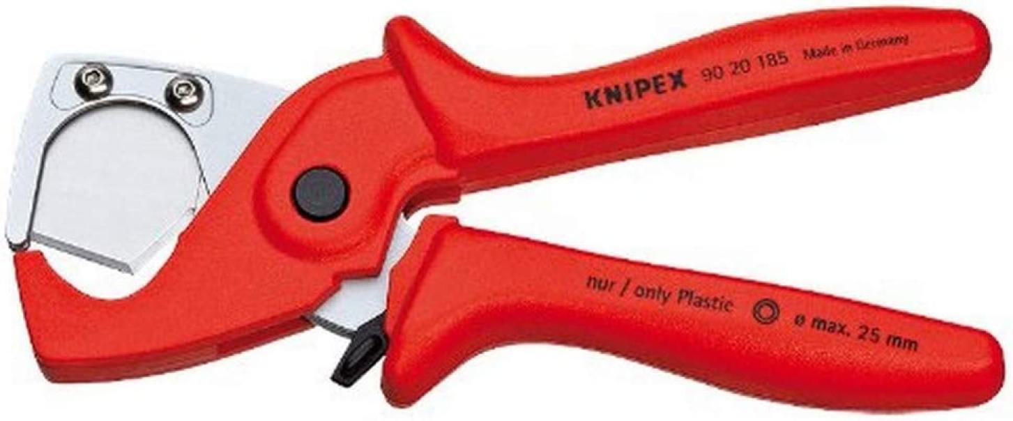 Tagliatubi manuale KNIPEX per tubi flessibili, 185 mm, modello Knipex 90 20 185.
