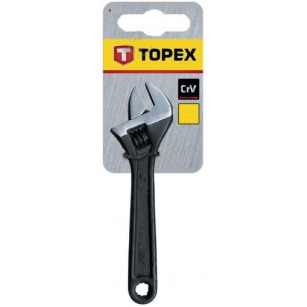 Chiave inglese regolabile a rullino TOPEX - 200mm range 0-31 mm