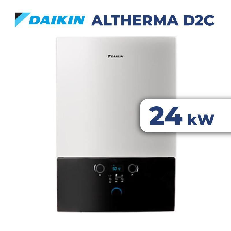 Caldaia a condensazione DAIKIN ALTHERMA D2C 24 kW, kit valvole e cover, WiFi, D2CND024A1A/V, gas metano. ROT SB.D2CND024A1A/V