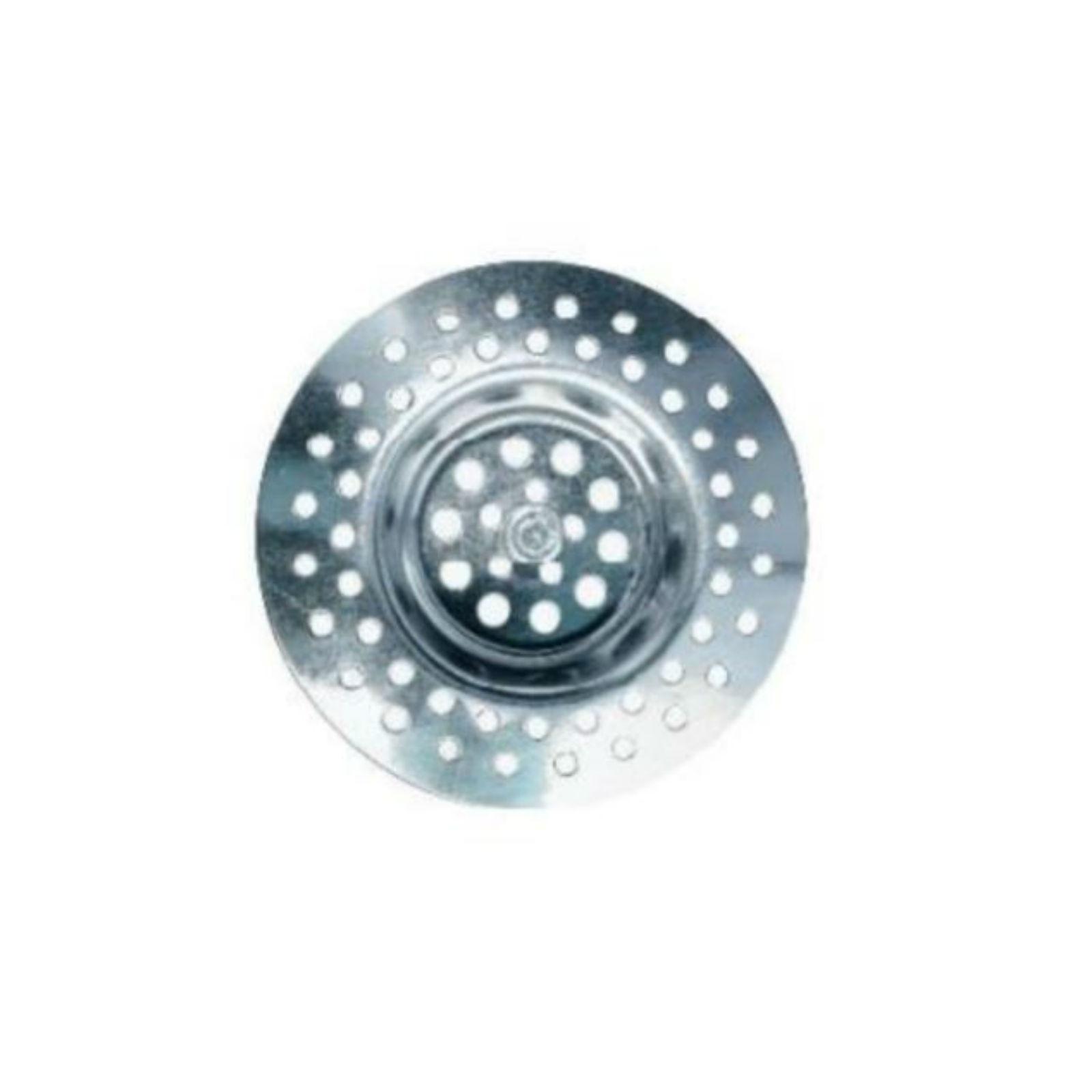 Cestello a griglia, filtro IDROBRIC, in acciaio per piletta basket scarico lavello o lavabo, diametro 80 mm
