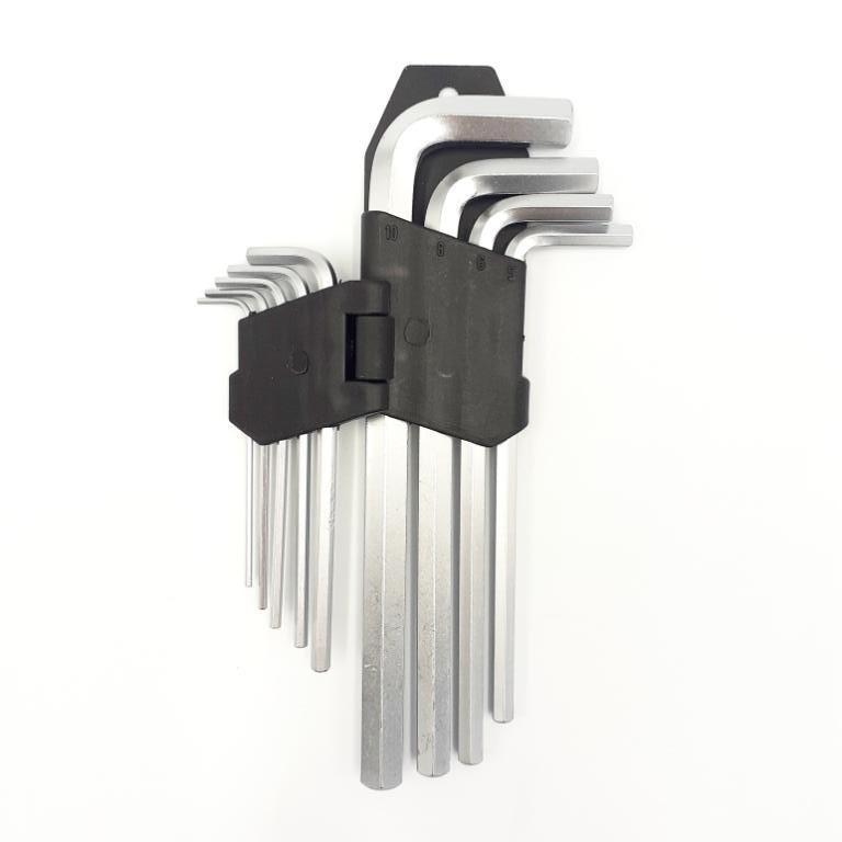 Set di chiavi a brugola esagonali TOPEX, 1,5-10 mm, 9 pezzi