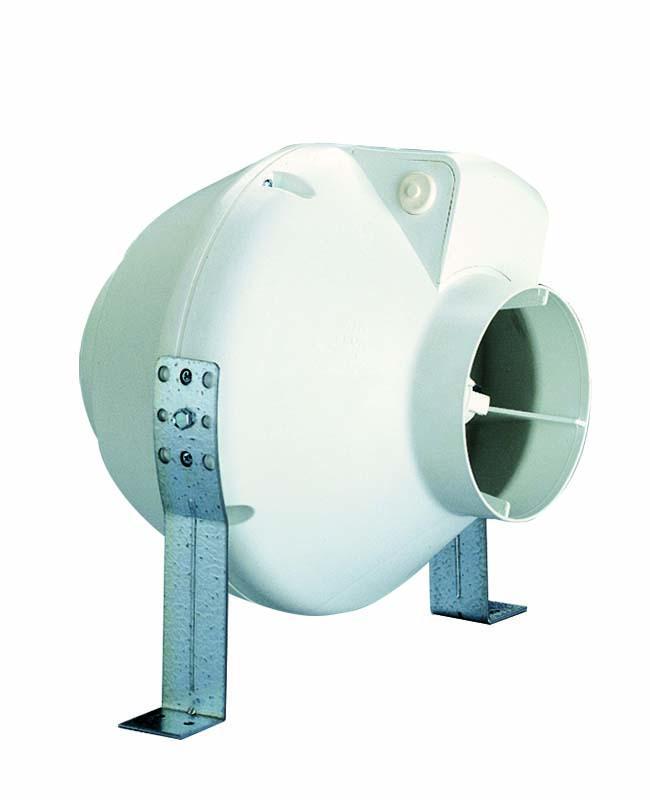 Aspiratore centrifugo assiale in resina autoestinguente Vortice CA 200 V0 Q