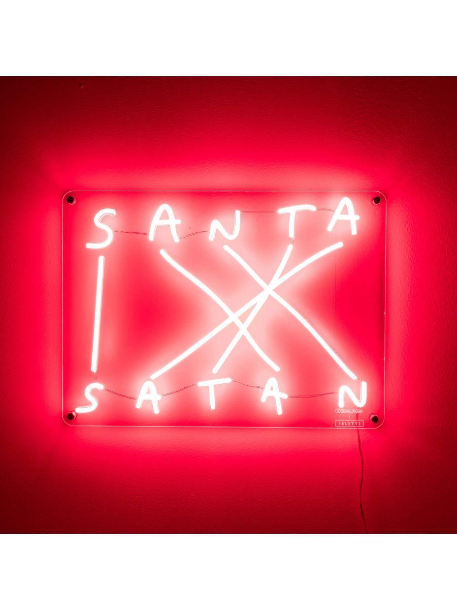 Santa Satan decorazione LED con trasformatore Seletti 13006