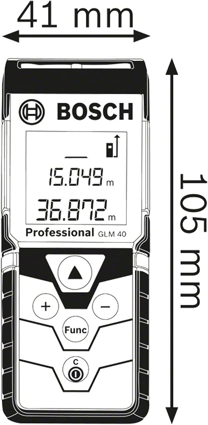 Distanziometro metro laser BOSCH GLM 40 Professional