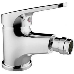 Rubinetto miscelatore per bidet idrobric serie mia cromato, idb scarub0724cr