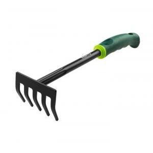 Rastrello giardino  in acciaio, 34 cm, gto 15g407