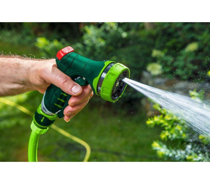 Irrigatore a pistola per giardino VERTO a 7 funzioni