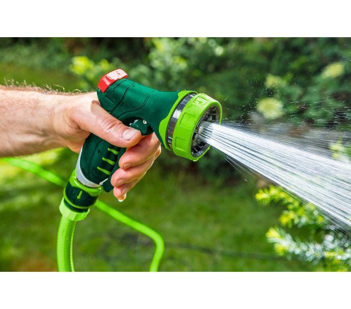 Irrigatore a pistola per giardino VERTO a 7 funzioni