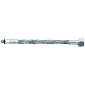 Attacchino flessibile idrobric in acciaio inox per mix, cm 40, attacchi 3/8f - m8x1, idb h0207 g40