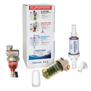 Kit salvacaldaia con defangatore, neutralizzatore e dosatore  kitsalv1