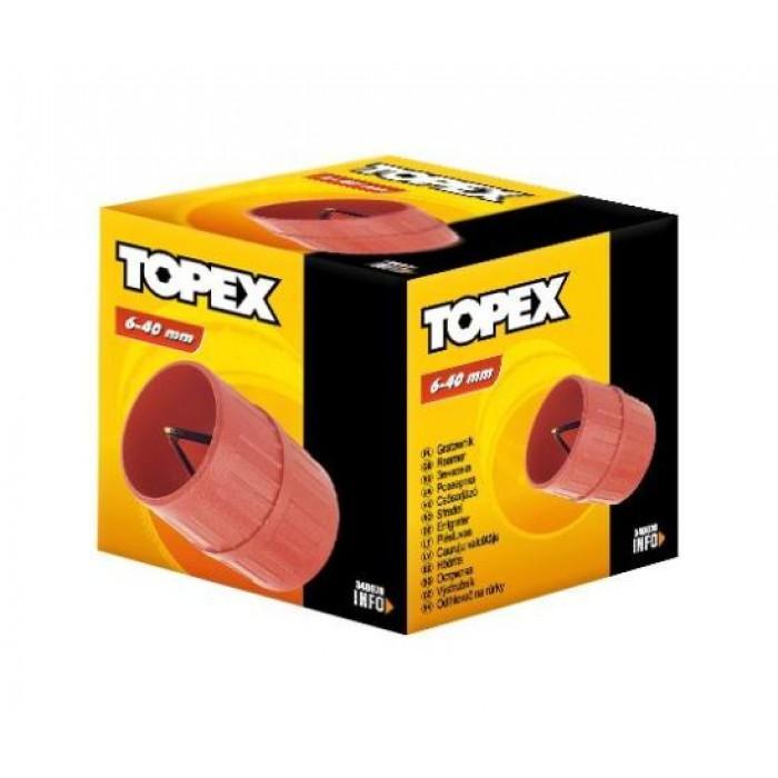 Alesatore per tubi TOPEX diametri 6 - 40 mm