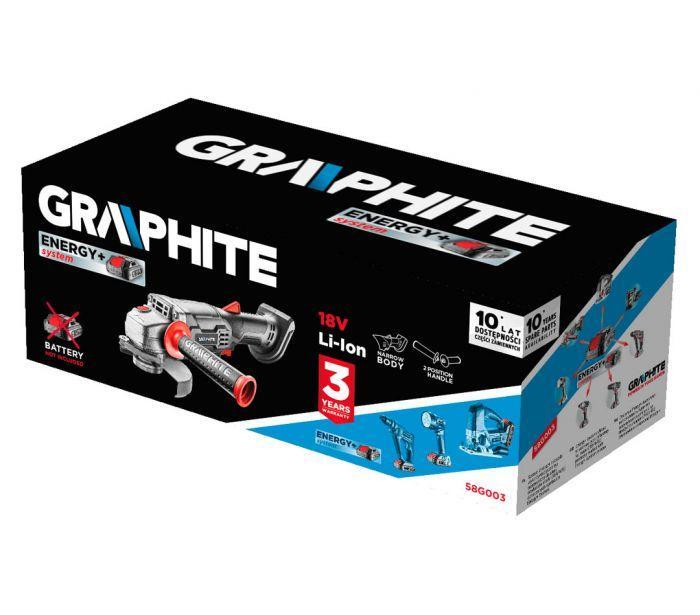 Smerigliatrice angolare GRAPHITE Energy+ 18V