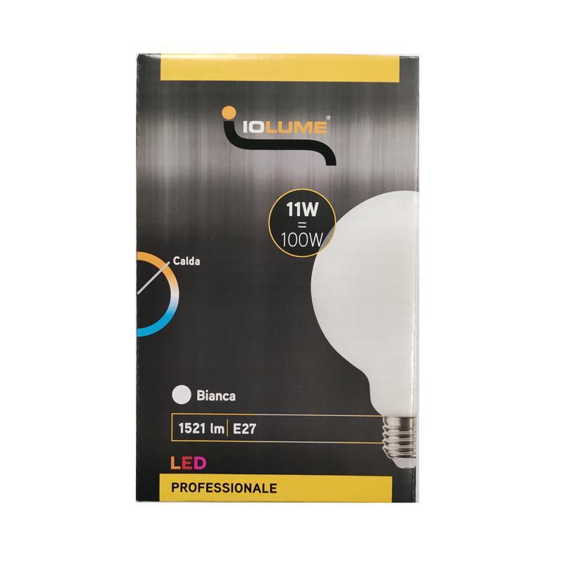 Lampadina a LED E27 IOLUME 11W, 3000K, 1521 lm, luce calda