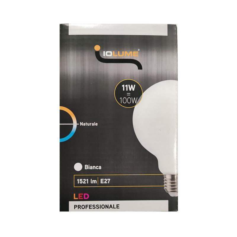 Lampadina a LED E27 IOLUME 11W, 4000K, 1521 lm, luce naturale