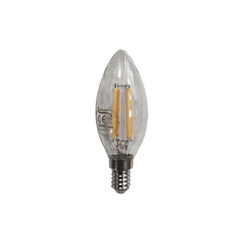 Lampadina a LED E14 IOLUME 6W, 6500K, 806 lm, luce fredda