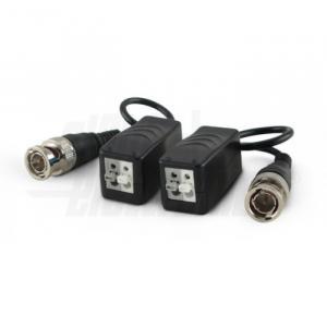 Convertitore video balun passivo , 1 canale hd con cavetto. alp ct824/1