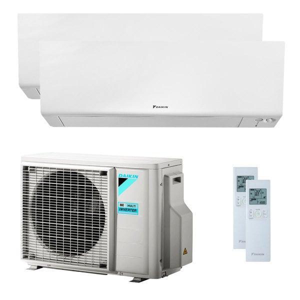 Condizionatore Daikin Perfera 9000+9000 BTU dual split Wi-Fi A+++ 2MXM40A + FTXM25A + FTXM25A