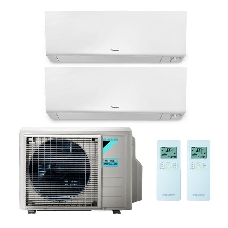 Condizionatore Daikin Perfera 12000+9000 BTU dual split Wi-Fi A+++ 2MXM40A + FTXM35A + FTXM25A