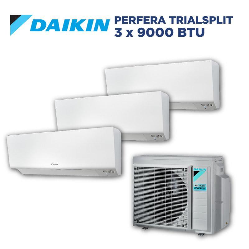 Condizionatore Daikin Perfera 9000+9000+9000 BTU trial split Wi-Fi A+++ 3MXM52A + FTXM25A + FTXM25A + FTXM25A