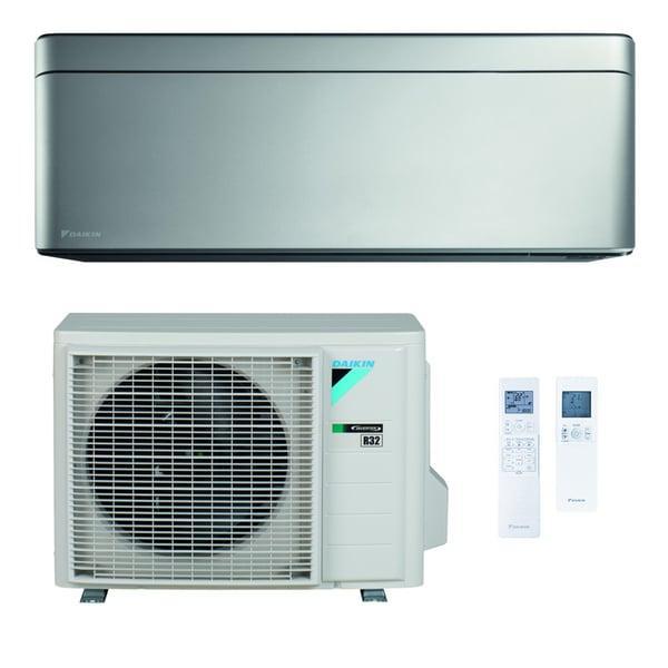 Condizionatore Daikin Stylish Silver 12000 BTU monosplit Wi-Fi A+++ FTXA35CS + RXA35A