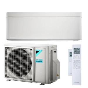 Kit condizionatore 12000 btu monosplit  stylish white, wifi, unità esterna + unità interna, rxa35a9 + ftxa35aw