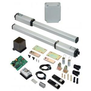 Kit automazione cancello a battente motore elettrico  leader kit 230v green, faa 105633445