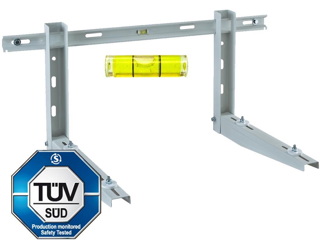 STAFFA A MURO PREMONTATA PER UNITu00c0 ESTERNA CLIMATIZZATORE CONDIZIONATORE ORBIS OB581550, MEP 200/520LIV, MAX 200 KG