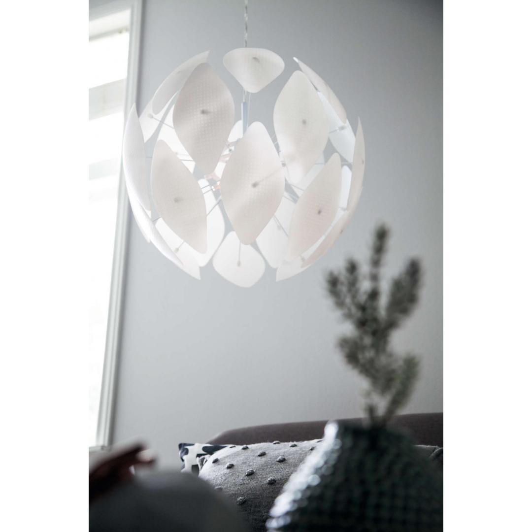 Lampadario a sospensione PHILIPS CHIFFON, 60 cm, bianco, PCL 4093331PN