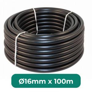 Tubo per irrigazione a goccia  500.6003100, diametro 16mm, lunghezza 100 m