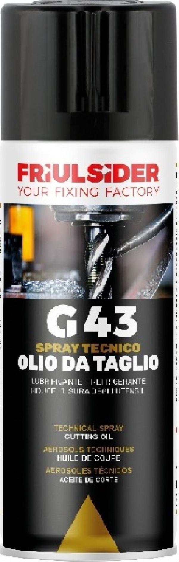 Spray Olio da Taglio 400ml Friulsider G4300