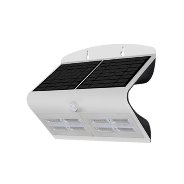 Lampada LED con pannello solare NETELEC SO3, con sensore di movimento, 7W, bianca, MCI IOFARSOL5B