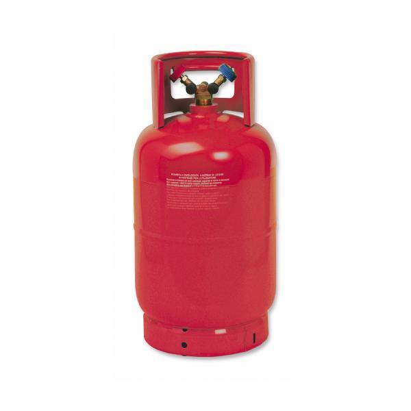 Bombola ricaricabile per gas refrigerante (non incluso) da 12,5 lt WIGAM W2-WR9K/48/5