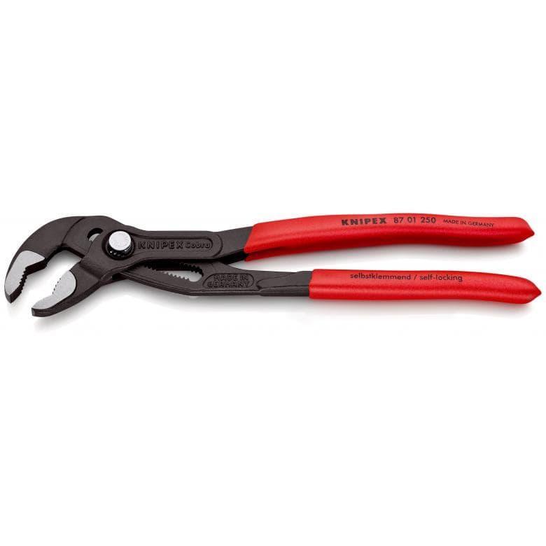 Pinza regolabile professionale KNIPEX COBRA 87 01 250, in acciaio al cromo-vanadio, 250mm.