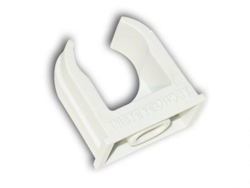 Clip fissaggio per TCR-21 bianco Tecnosystemi 11126317