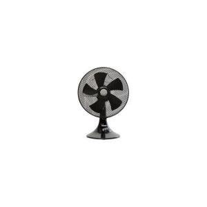 Ventilatore da tavolo  vt366.ne , 45w, 30 cm, 5 pale, nero mci vt366ne