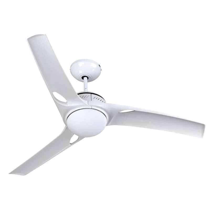 Ventilatore a soffitto a 3 pale VINCO 70925, diametro 132 cm, 70W, con luce integrata e telecomando, MCI 70625