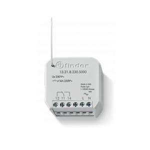 Attuatore radio  13218230s000, 1 scambio, 16a, 868mhz per cronotermostato smart bliss2.