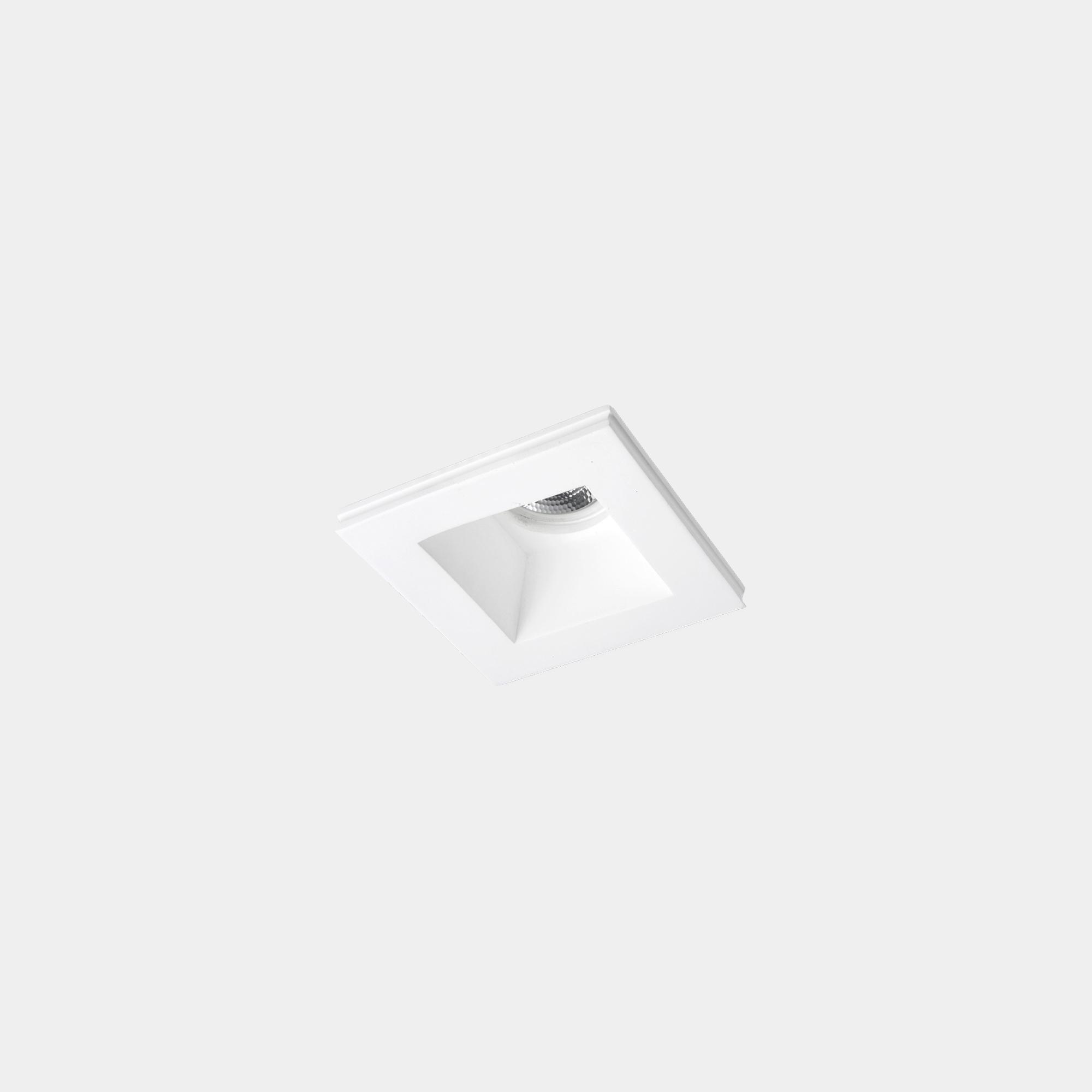 Incasso per faretto downlight LEDS C4 GES RECESSED SQUARE, lampadina NON inclusa, colore bianco