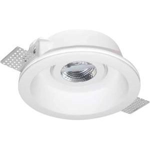 Faretto da incasso a soffitto  ges technical, diametro 155 mm, portalampada gu5.3 max 50w, lampadina non inclusa, colore bianco, led 90-1809-14-00.