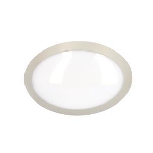 Lampada applique da soffitto o parete  ford oval, lampadina non inclusa, attacco e27, colore grigio, led px-0142-gri