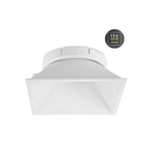 Portalampada da incasso compatibile con  play deco, colore bianco, 70x70x31,5 mm, led 71-5123-14-00v1