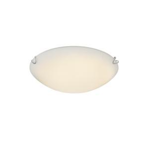 Plafoniera  serie porak, lampadina led inclusa, 16w, 930 lm, luce calda, glb 4040-16.