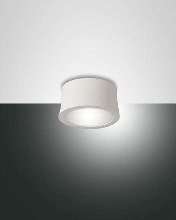 Faretto led da soffitto FABAS PONZA, bianco, 7W, 630 lm, luce calda