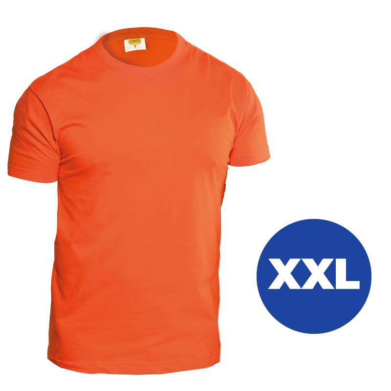 Maglia da lavoro T-SHIRT LOGICA 895ET, cotone, taglia XXL, color arancio, LOG 895ET-2X