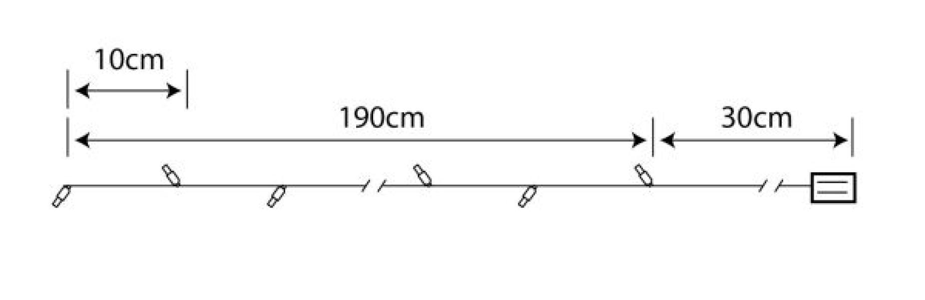 catena luminosa led