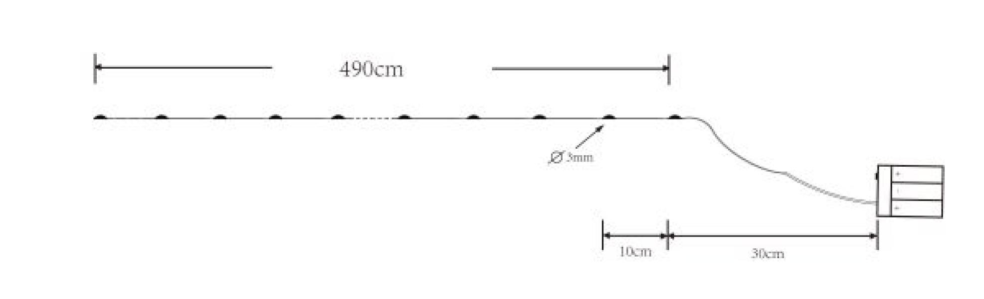 catena led decorazione