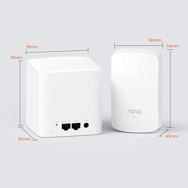 AC1200 Dual Band con 2 Extender Copertura Fino a 300 MQ